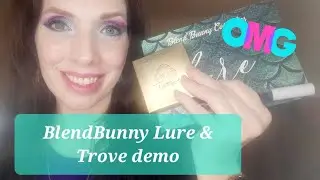 BLENDBUNNY LURE & TROVE DEMO #BLENDBUNNY#LURE #TROVE #MAKEUPOVER40
