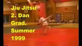 Jan Dahl - 2 Dan - Jiu jitsu - sommeren 1999.