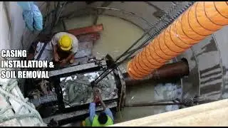 PIPE JACKING AUGER METHOD VCJP 300MM