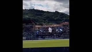 Brescia-Entella amichevole Curva nord Brescia