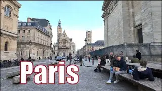Paris Winter Walk 2026_ Panthéon to Châtelet (4K) ❄️