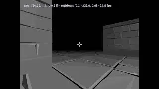 pygame software 3d rendering - randomly generated labyrinth in fps view - test 3
