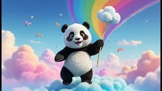 Panda Bear, Panda Bear, Twirl Around! | Fun Panda Dance Song for Kids | Twirling Rhyme for Toddlers