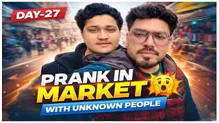 Prank with unknown people in markeT 😂✌️