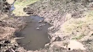 Maintenance on a culvert pipe