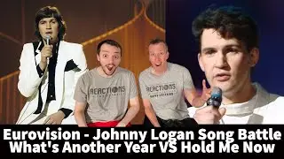 Eurovision Ireland Reaction - Johnny Logan - What's Another Year vs Hold Me Now Song Battle!!