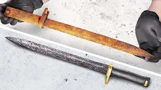 K98 | Restauration d'une Baïonnette de la Deuxième Guerre Mondiale