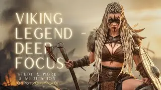 Legendary Norse Warrior Woman in Battle and Village Life | Cinematic | Study & Work