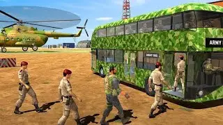 Army Soldier Bus Driving Simulator Off-road US Transport Duty Driver Android Gameplay New Update 01