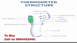 How to use Infrared Forehead Thermometer. For Covid 19 pandemic.