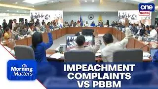 Discussion on 2nd impeachment complaint vs Marcos to be lengthy - Ridon | Morning Matters 