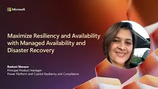 Maximize resiliency with Managed Availability and Disaster Recovery