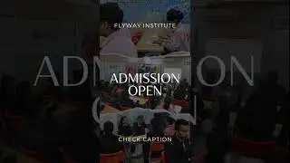 Flyway Institute offers interesting employment options! 🌓✈️ Admission Alert! 🎓✨  #airhostess #plane