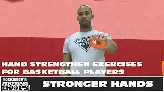 Hand Strengthen Exercises for Basketball Players - Ball Hog Gloves Grip - Coach Godwin Ep: 186