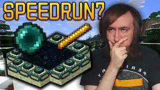 A Casual Player Tries To Beat Minecraft As Fast As Possible