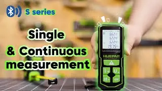How to Use Single & Continuous Measurement on Huepar Laser Distance Meter