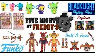 FUNKO Friday! Five Nights At Freddy's: Motion Sensor Foxy~Black Light Plushies + More Funko Figures!