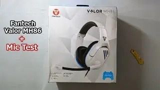 Quick unboxing & Mic test | Fantech Valor MH86