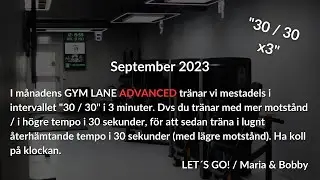 September 2023 GYM LANE ADVANCED ZONES 1 - 7