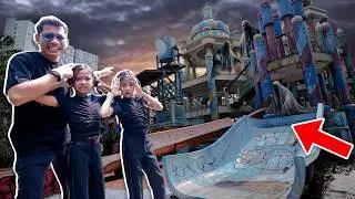 ALUNA DAN AMANDA SEDIH GAK JADI BERENANG KARENA WATERPARKNYA TERBENGKALAI!!