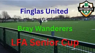 We Visited Finglas United for their LFA Senior Cup tie versus Bray Wanderers