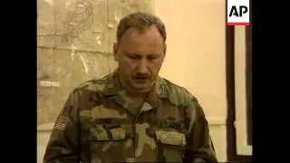 Bosnia - US Soldier Shot