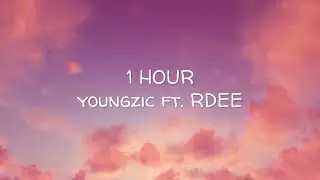 1 HOUR - youngzic ft. RDEE | Lyrics Video