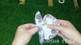 How to make a butterfly hair clips ll diy hair band ll how to make a fabric butterfly tutorial 