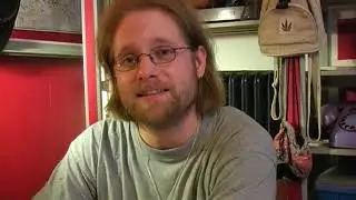 Alf Christensen, digterportr&aelig;t 5.12. 2005, Amager, Digtere p&aring; DVD