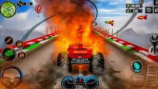 Fire & Ice Power Trucks | Insane Mega Ramp Gameplay 2025 💨 part-2