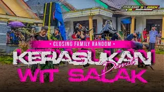 PENUTUPAN SENI BANTENGAN FAMILY RANDOM