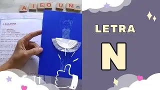 Como ensinar a ler - Alfabetização Para Crianças - letra N