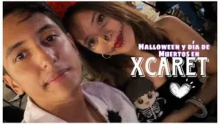 Halloween y día de muertos en Xcaret 🇲🇽❤️