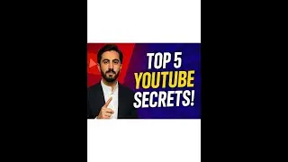 5 YouTube Secrets No One Tells Beginners Grow Faster & Smarter!| Shahid Sultan Kashmiri| #secrets