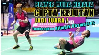 Champion! Man Wei Chong/Tee Kai Wun def lee yang/wang Chi-Lin Badminton Taipei Open 2022