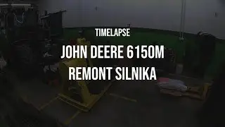 💪 Jak wygląda remont silnika 6150M? Zobacz timelapse z warsztatu agroDN! ⏱️