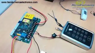 Como conectar un Control de Acceso completo de forma facil
