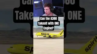 Может ли A380 взлететь с ОДНИМ двигателем?