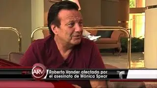 Actor Robert Vander recuerda a M&oacute;nica Spear VIDEO   Video