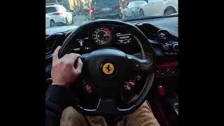 Ferrari 488 GTB POV Driving Daytime - No Talking - Filmed with Meta RayBan Glasses