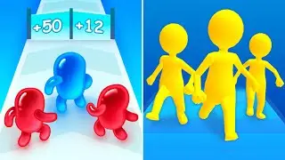 Join Blob Clash 3D Vs Join Clash 3D🔵🟠🔴Walkthrough Android IOS Max Update Gameplay