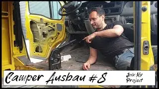 Ausbau der Vordersitze und Anbauteile | Instandsetzung Karosserie 1/3 | Camper Umbau DIY #08