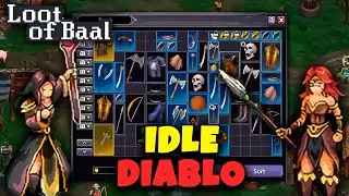 THIS IDLE RPG HAS INSANE GAMEPLAY DEPTH // LOOT OF BAAL