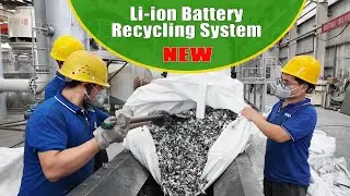 Li-ion Battery Recycling System (New) | Safe, Clean & Profitable