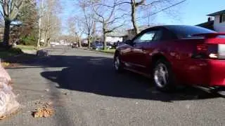 2004 V6 Mustang Mac Exhaust with SR Performance Intake. Exhaust Revs and Flyby