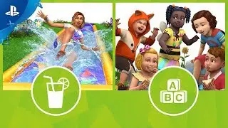The Sims 4 - Backyard Stuff and Toddler Stuff Trailer | PS4