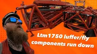 Ltm1750 luffer/fly components run down