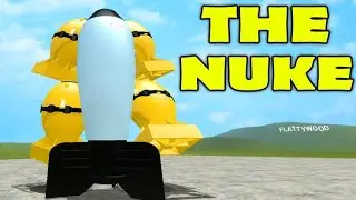 Ma première vidéo sur Garry's Mod ( je teste des bombes NUCLEAIRES )