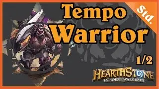 TEMPO WARRIOR 1/2 - HEARTHSTONE DECKS STANDARD [WOG, PL]