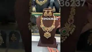💥💥 Beautiful new model premium quality cz stone short necklace set 💥🤯